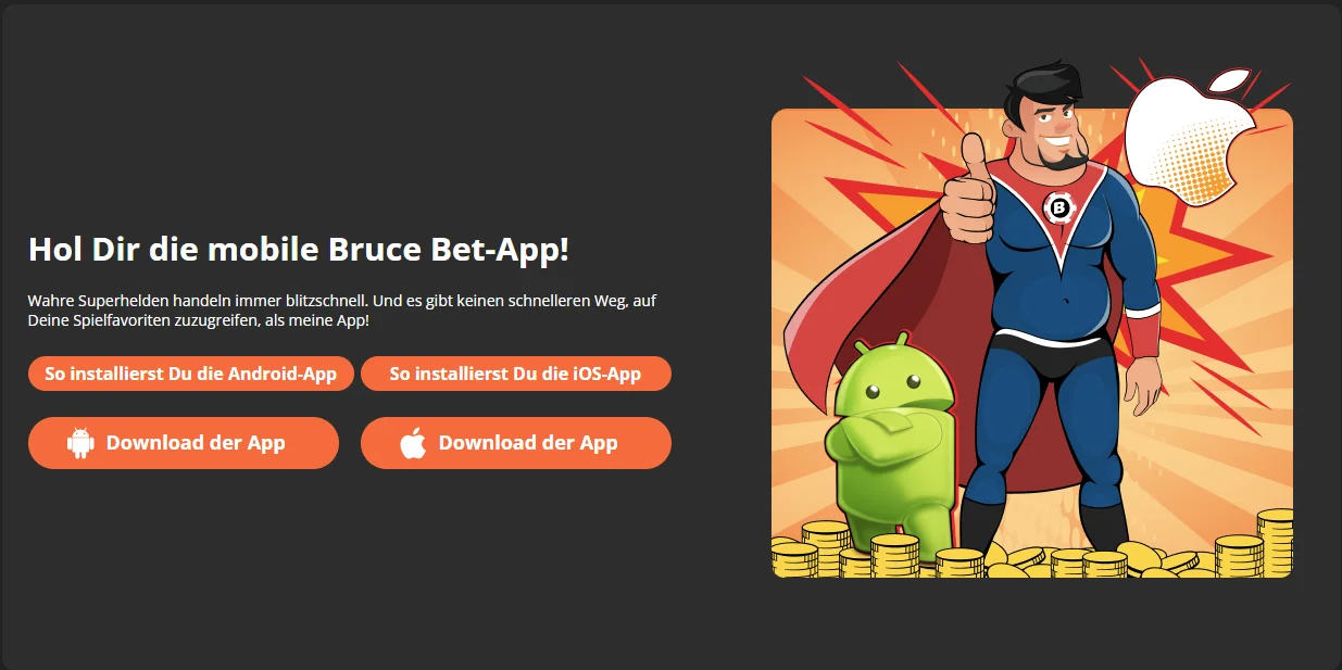 Bruce Bet Casino Anwendung